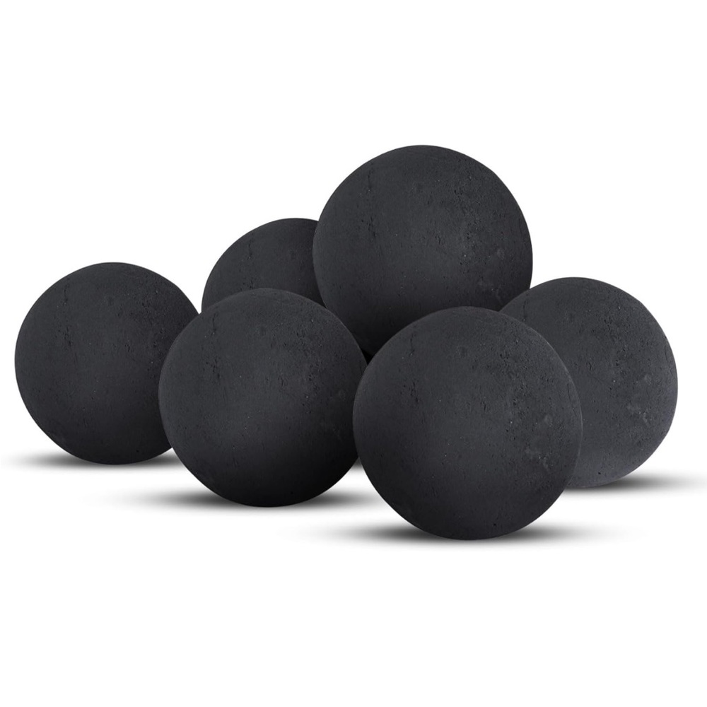Brand new- ceramic black fire balls